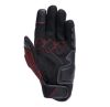 Dainese ERMEX letní sportovní rukavice černé/červené vel.XS